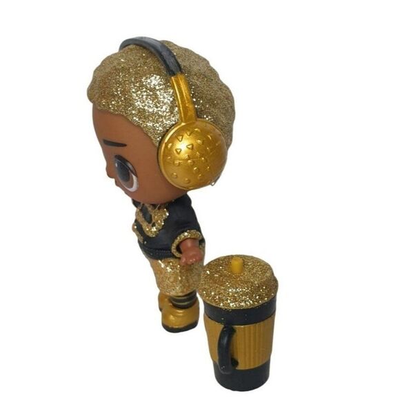 LOL Surprise Boys KING BEE RARE Lol Glitter Bling Series Mini 3" Figure Doll Toy - Picture 4 of 5